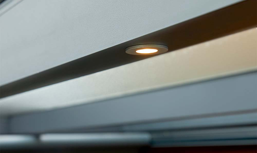 overkapping LED spots smal